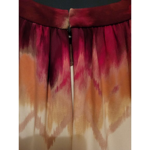 METAPHOR Missy BLSN Halter Maxi Pink Combo Size 10 - Picture 7 of 9